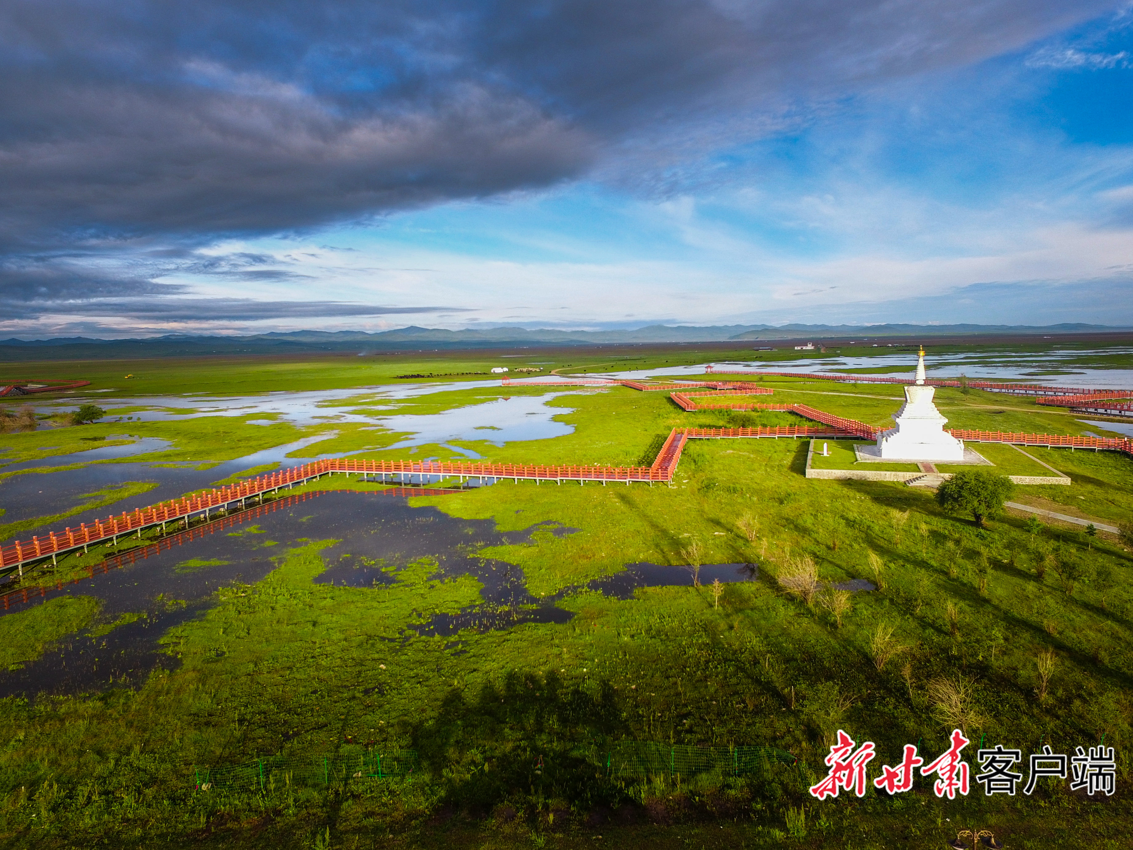 甘南绿水青山筑起生态屏障