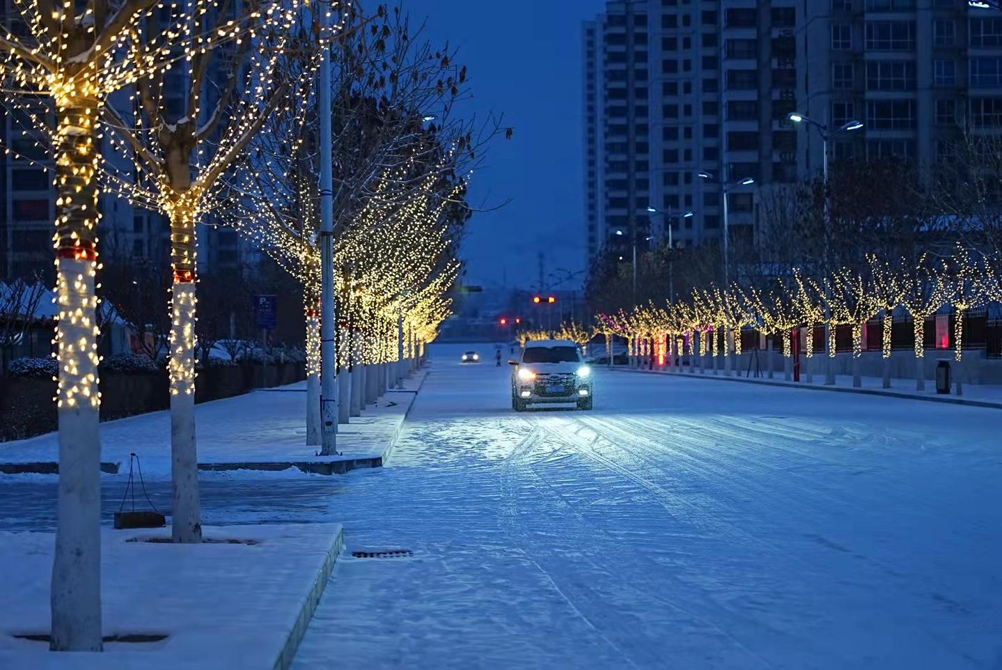 永靖 一夜瑞雪浪漫了刘家峡