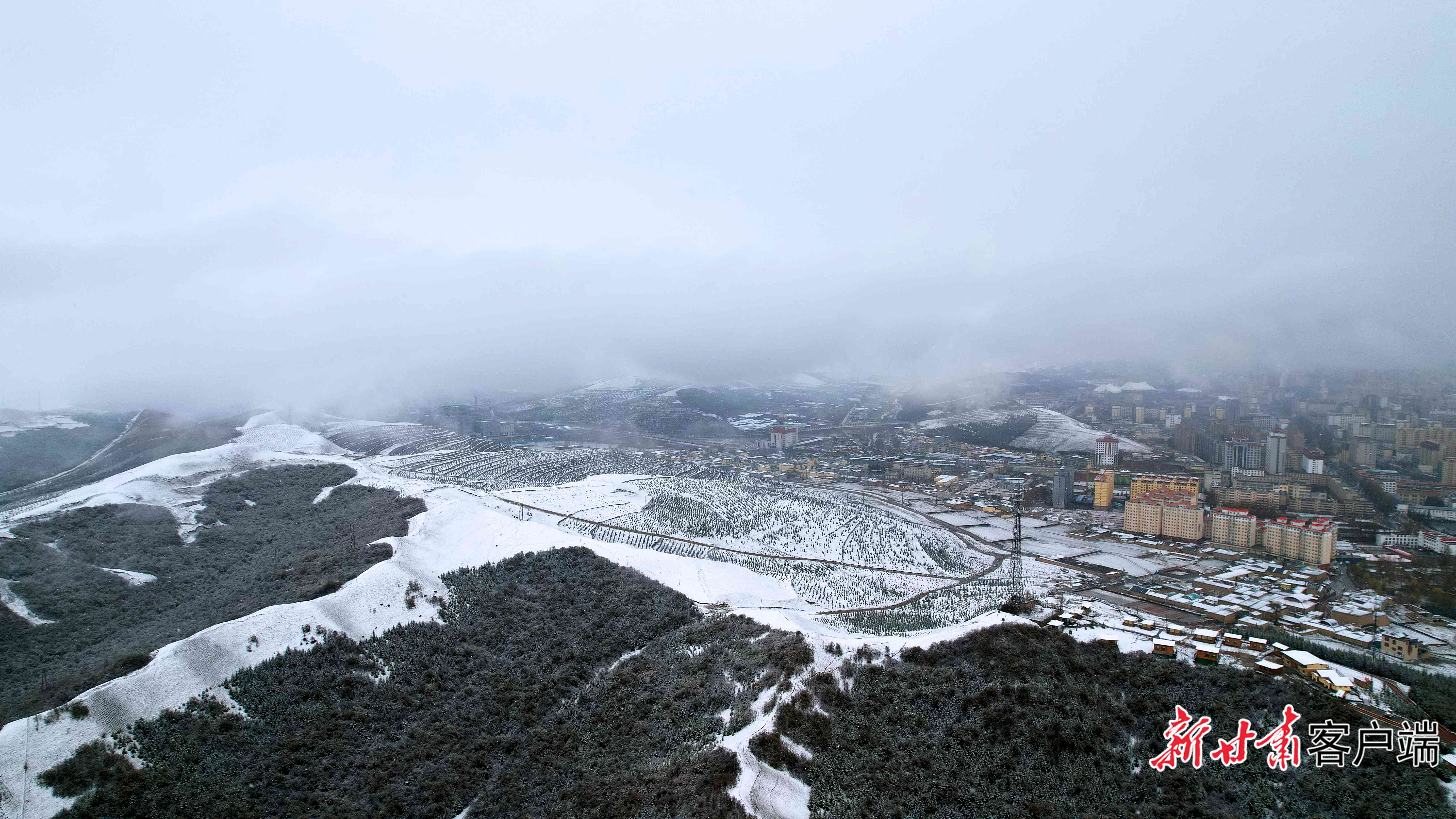 人间下了场甘南雪 气象部门发布预警积极应对 - 中国日报网