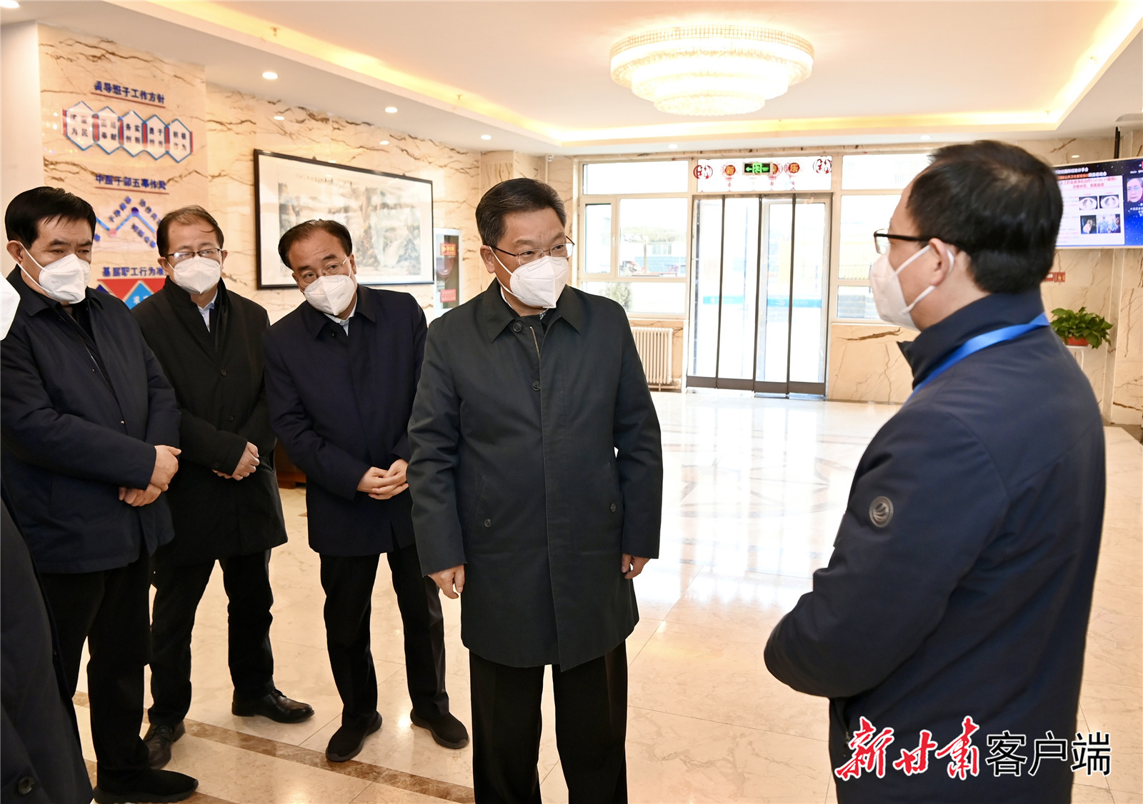 任振鹤在兰州市调研重点人群、重点机构疫情防控工作2