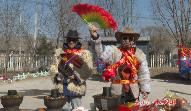 【新春走基层】耍社火闹新春 果乡静宁年味浓