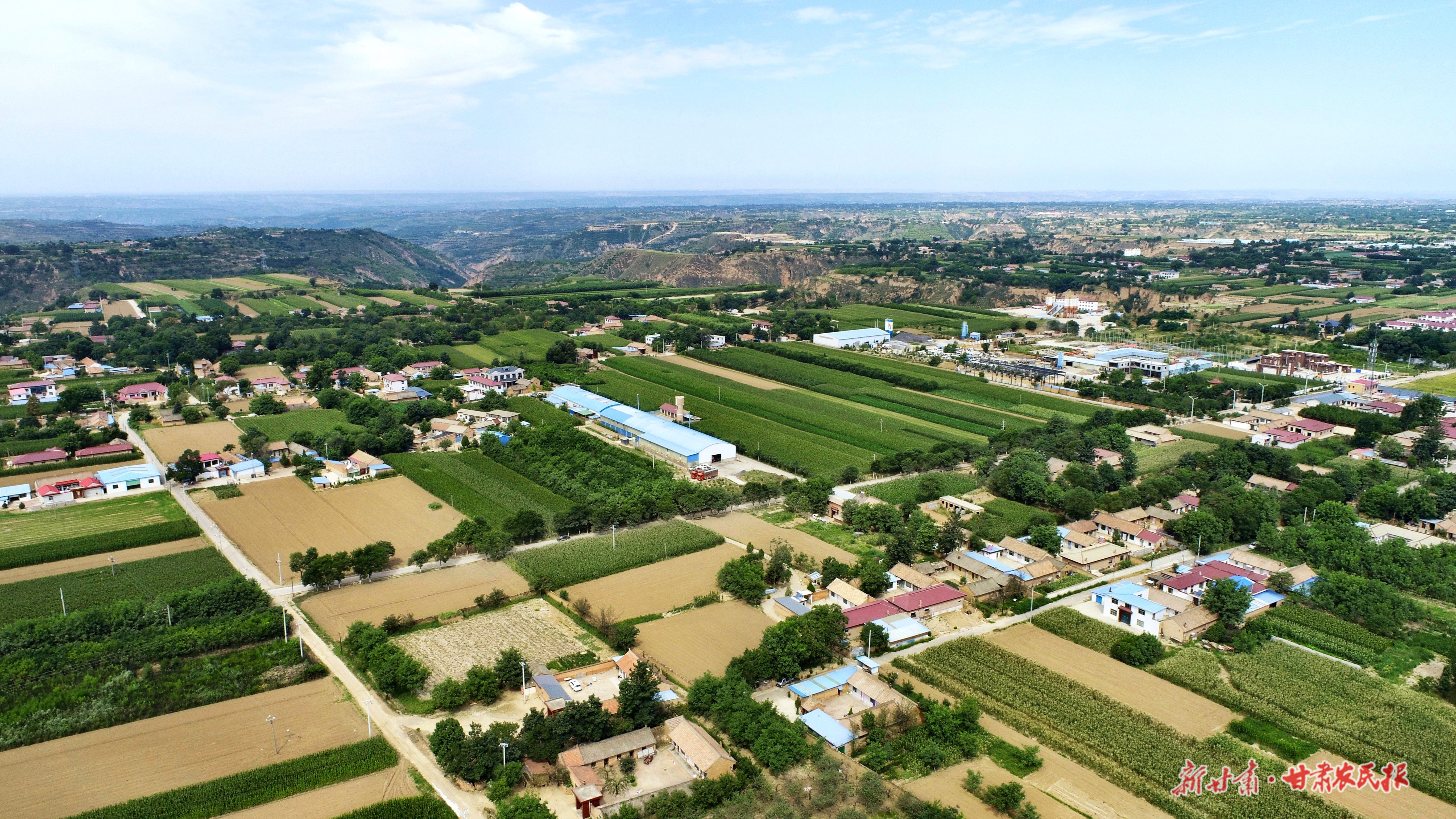 西峰区鄢旗坳村:村美民富产业兴 和美乡村展新姿_中国文明网·庆阳