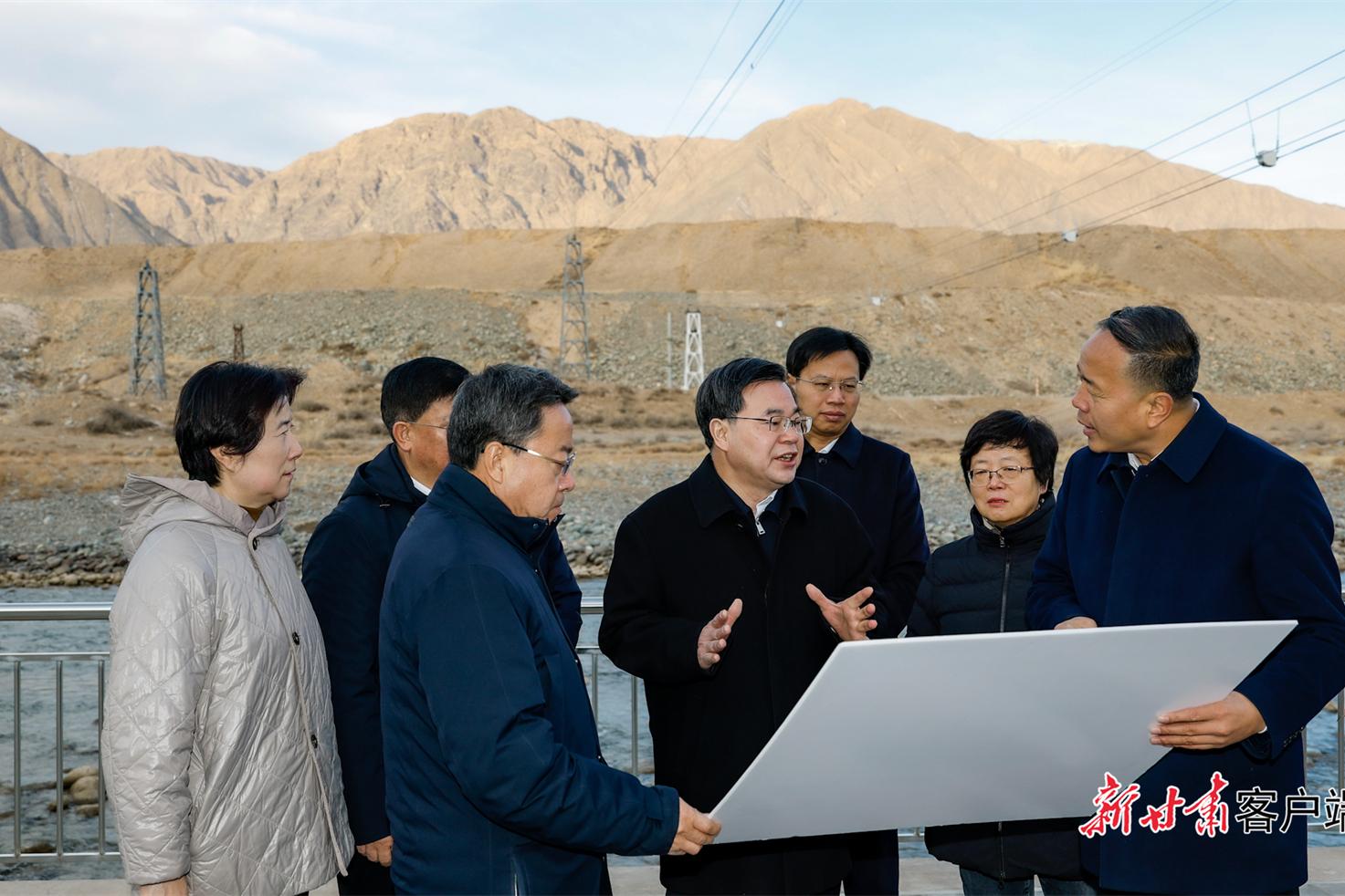 胡昌升在武威张掖调研