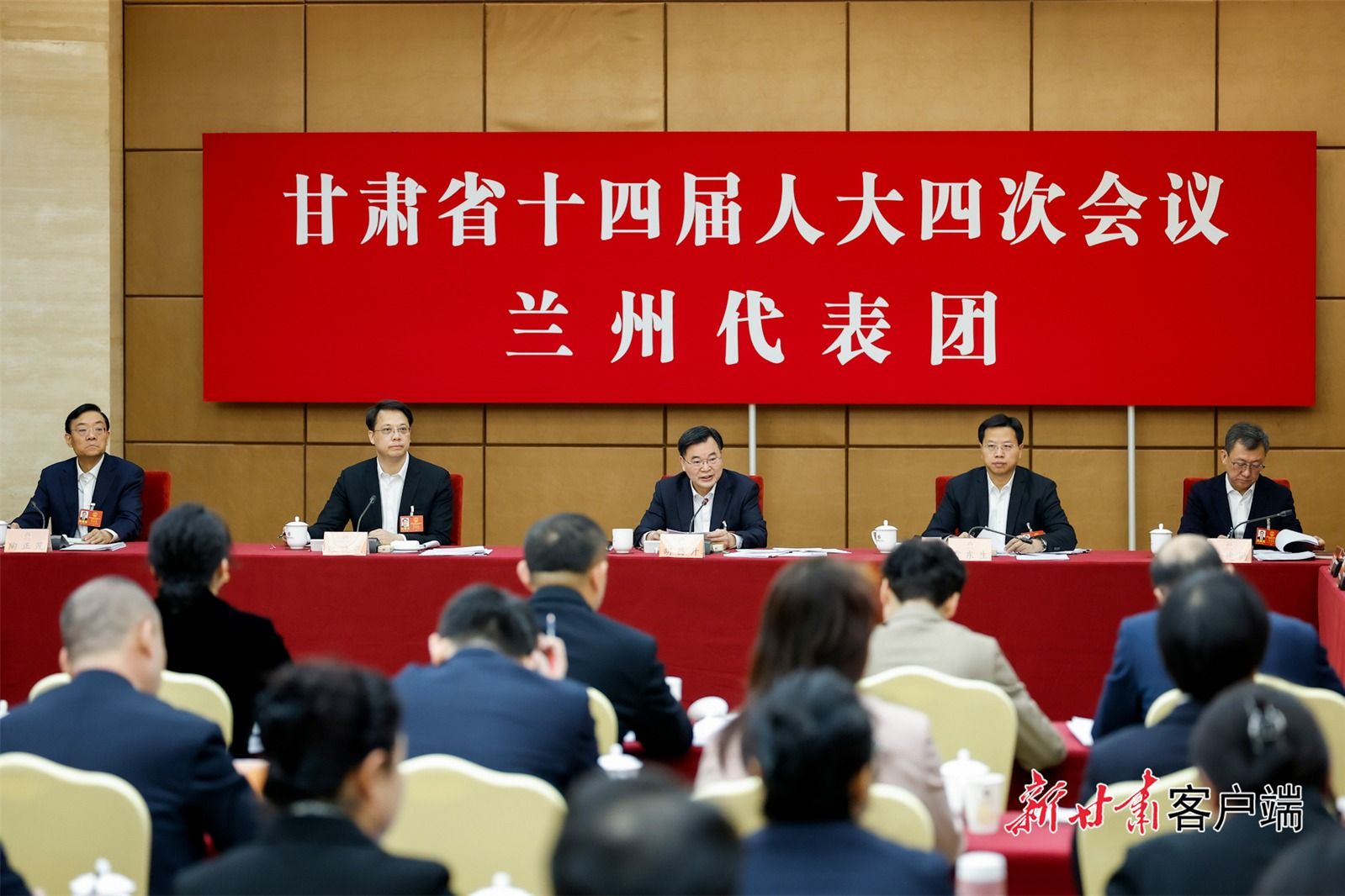 胡昌升参加兰州代表团审议