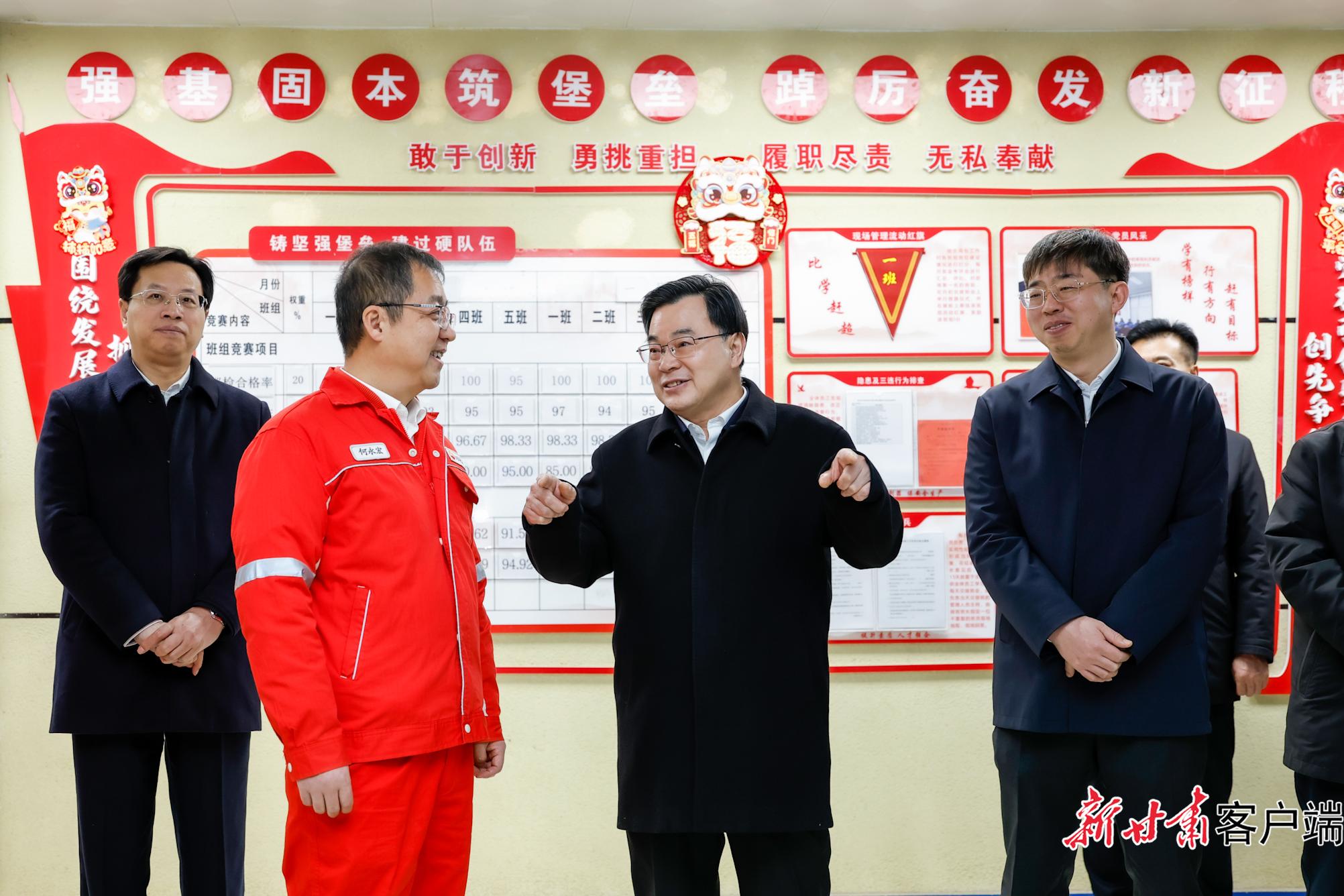 胡昌升在酒泉市嘉峪关市金昌市调研