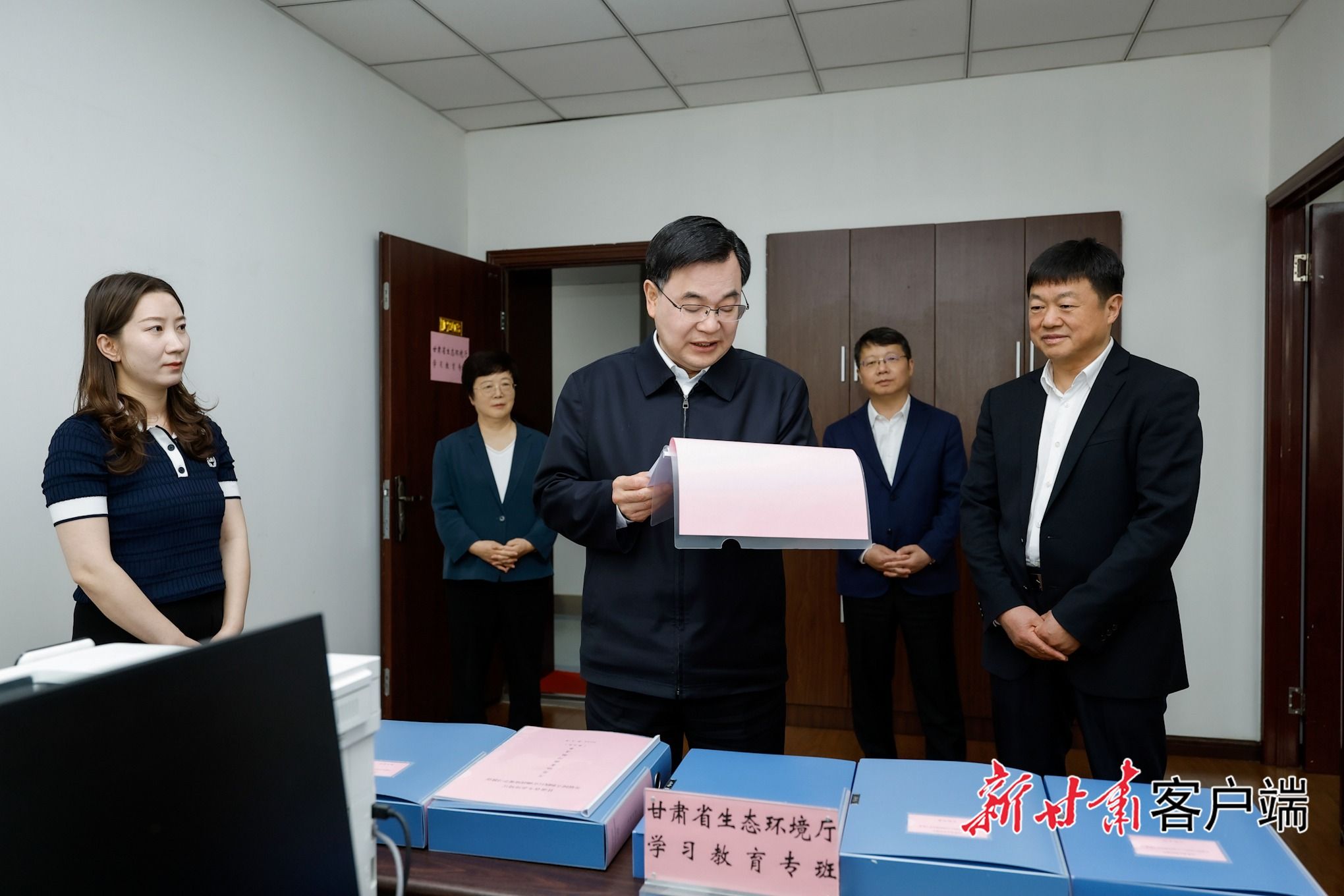胡昌升在省生态环境厅省发展改革委调研