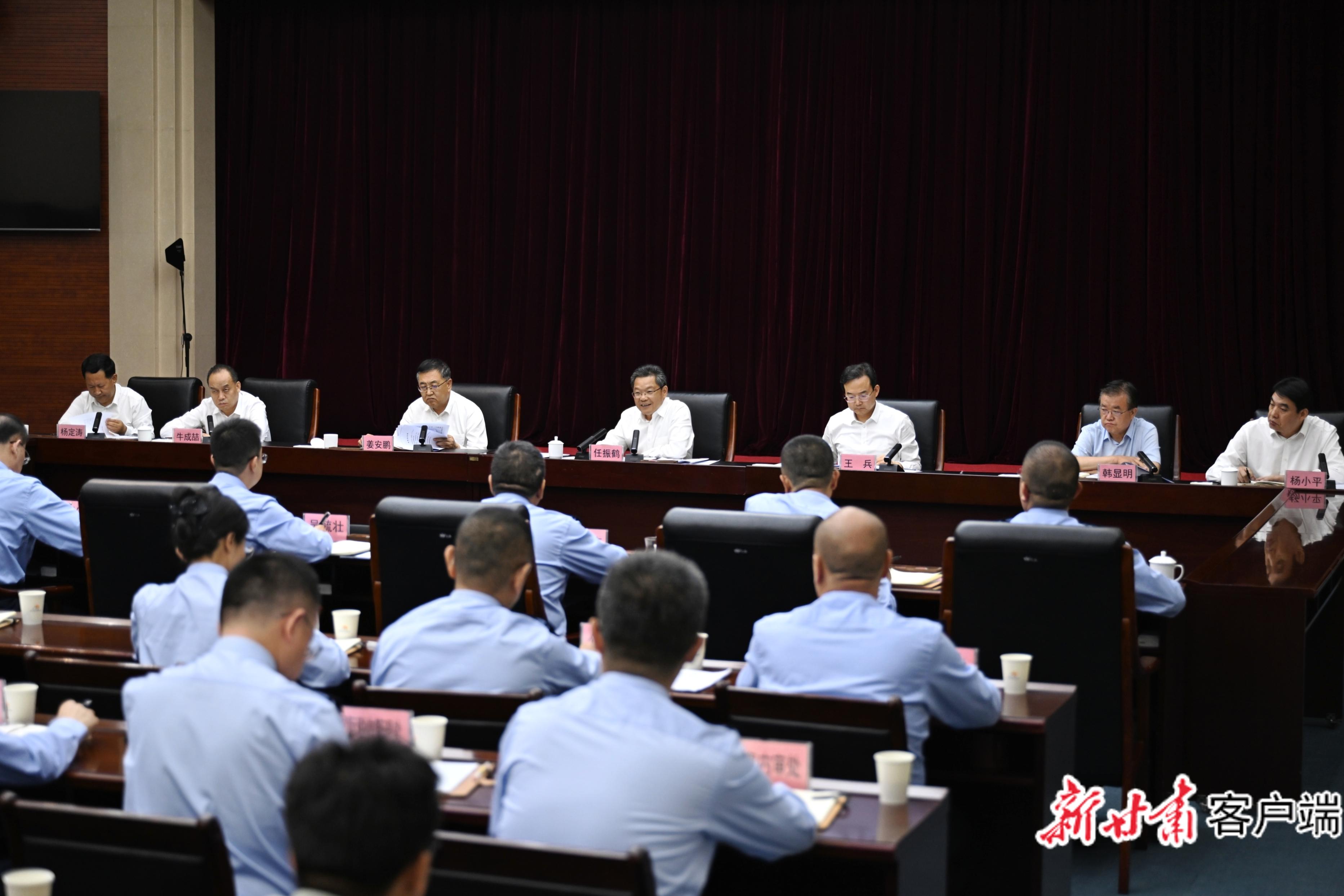 任振鹤在省税务局调研