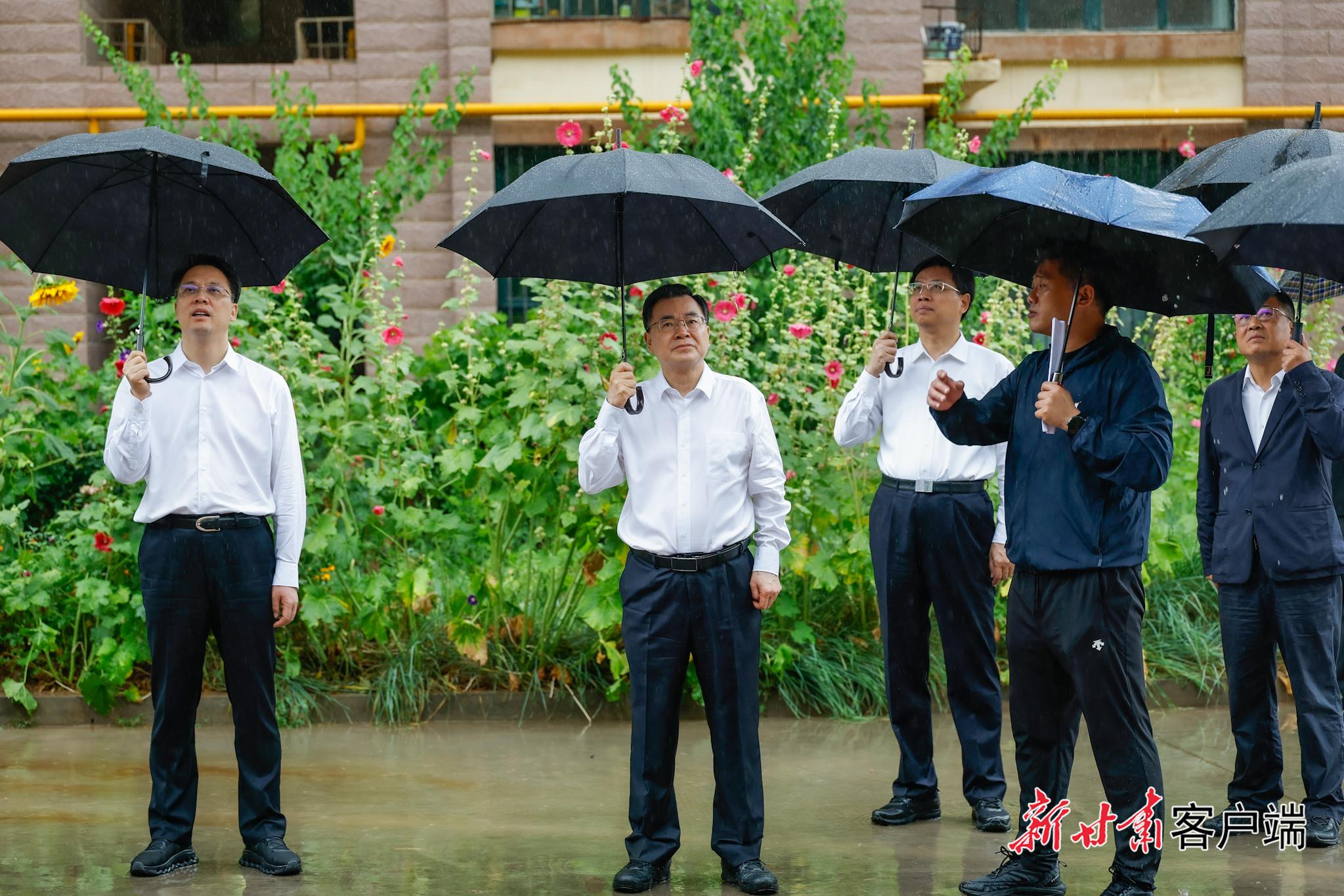 胡昌升在兰州市调研督导防汛工作