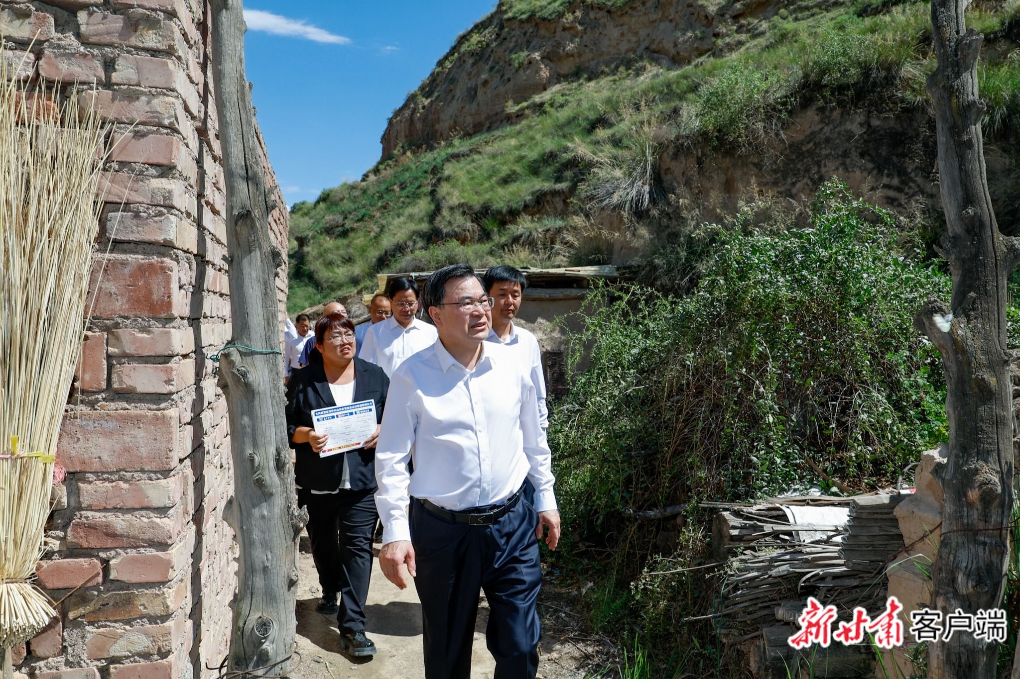 胡昌升在兰州市和兰州新区调研防汛减灾和地质灾害防治工作