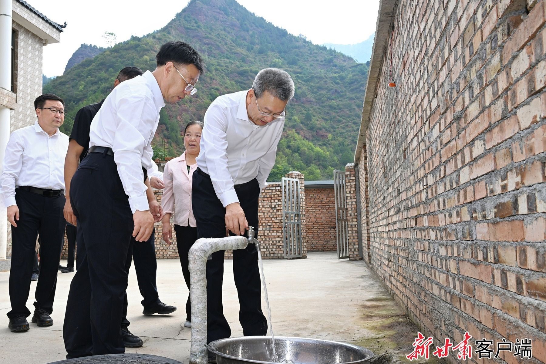 孔绍逊在陇南市调研
