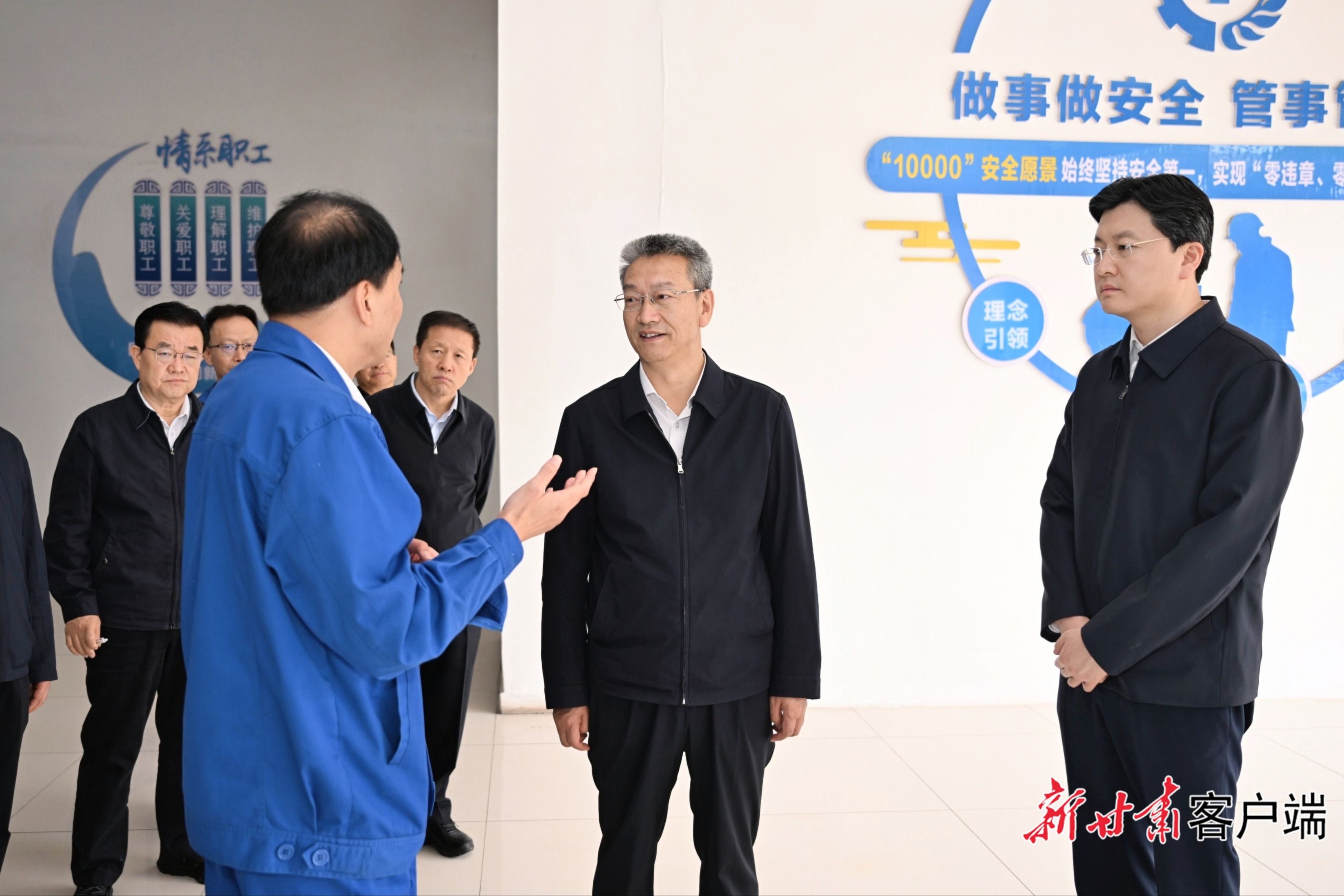孔绍逊在白银市调研