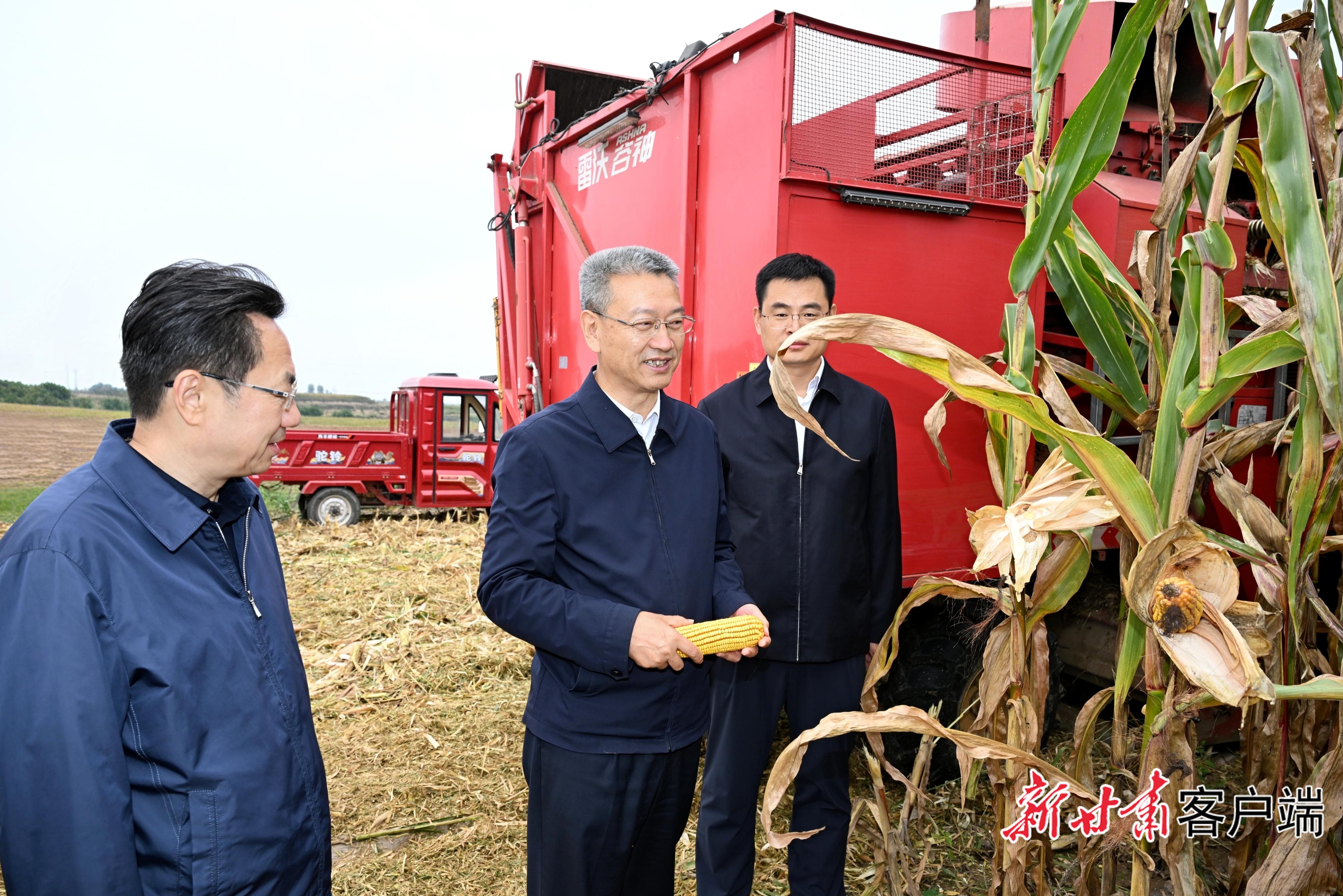 孔绍逊在平凉庆阳调研