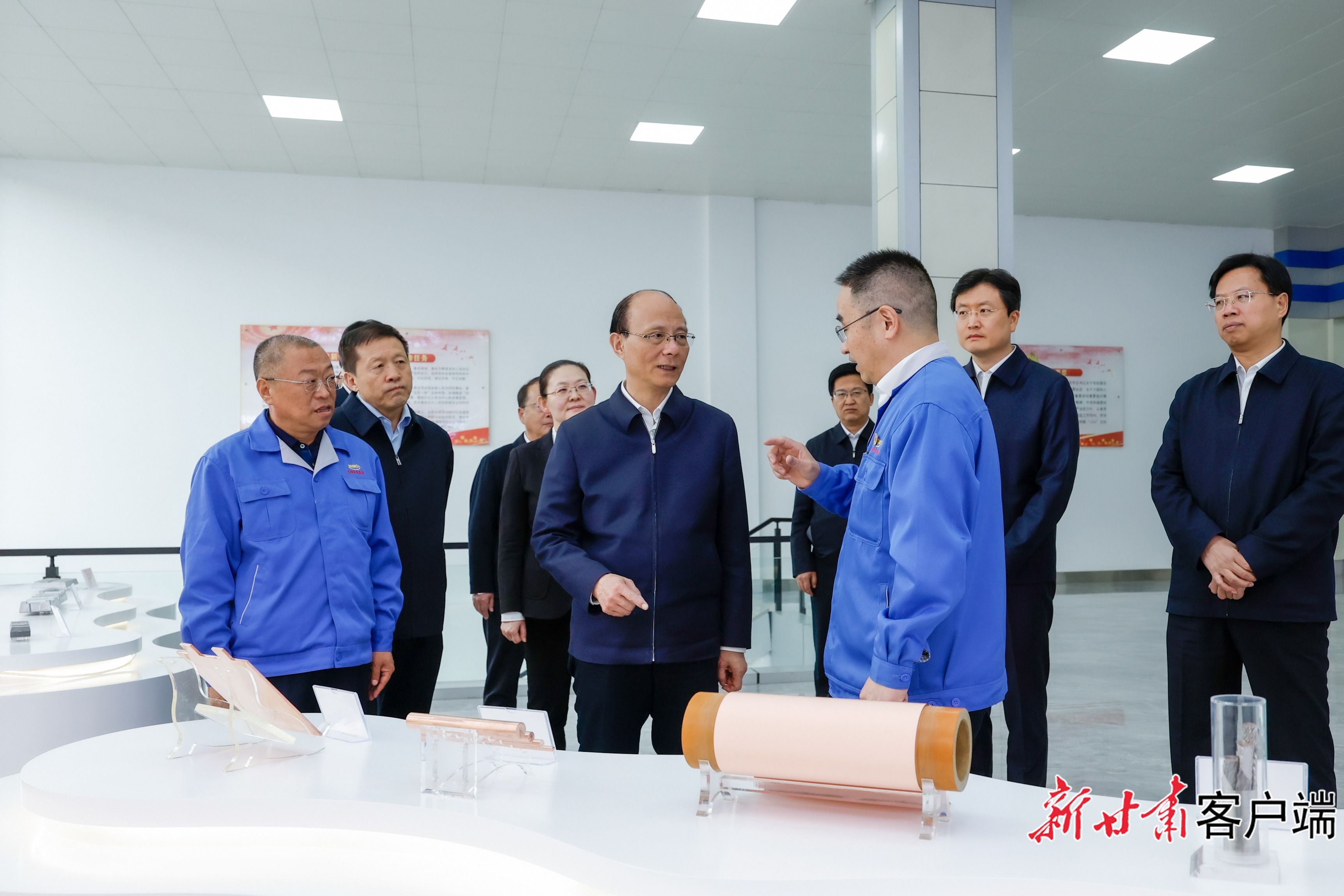 吴晓军在白银市调研